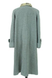 French Boucle with Grey Broadtail Scarf Collar - Unique Boutique NYC
 - 4