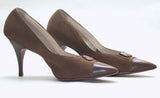 Leather & Suede Stiletto - Unique Boutique NYC
 - 1