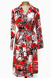 LANVIN Abstract Print Shirtdress - Unique Boutique NYC
 - 5