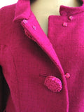 Lilli Ann Fuchsia w/ Pom-Pom Buttons - Unique Boutique NYC
 - 4