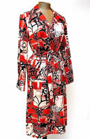 LANVIN Abstract Print Shirtdress - Unique Boutique NYC
 - 6