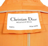 Christian Dior Vintage Coat in Orange Sherbert - Unique Boutique NYC
 - 4