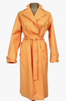Christian Dior Vintage Coat in Orange Sherbert - Unique Boutique NYC
 - 1