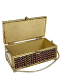 Vintage Brass Box Bag - Unique Boutique NYC
 - 4