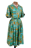 Abstract Print Shirtdress - Unique Boutique NYC
 - 1