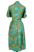 Abstract Print Shirtdress - Unique Boutique NYC
 - 3
