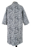 1960s Graphic Print B&W Coat - Unique Boutique NYC
 - 4