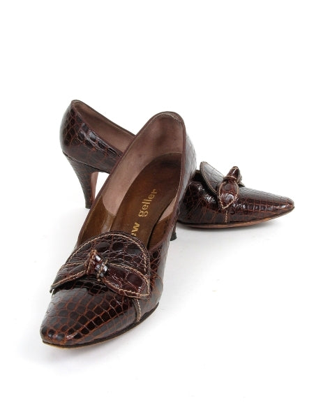 Andrew Geller Alligator Shoes - Unique Boutique NYC
 - 1