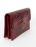 Gucci Croc Clutch - Unique Boutique NYC
 - 2