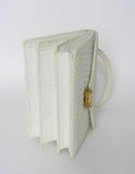 White Ostrich Handbag - Unique Boutique NYC
 - 4
