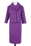 Purple Tweed Suit - Unique Boutique NYC
 - 1