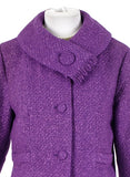 Purple Tweed Suit - Unique Boutique NYC
 - 3