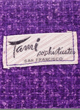 Purple Tweed Suit - Unique Boutique NYC
 - 5