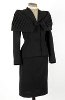 Pleated Shawl Collar - Unique Boutique NYC
 - 2