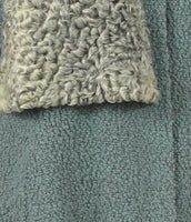 French Boucle with Grey Broadtail Scarf Collar - Unique Boutique NYC
 - 6